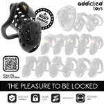 ADDICTED TOYS LOCKED - GABBIA PER PENE CAVA CON CATENA 10,5 CM